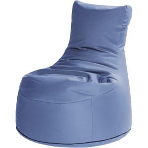 Blauer Sitting Point Sessel Outside, 300 l. Bequemer Sitzsack für Innen- und Außenbereich.
