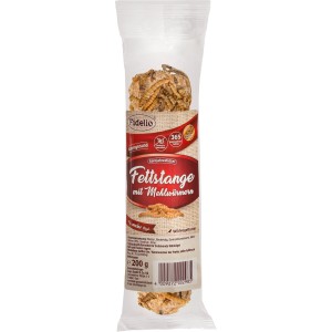 Fidelio Fettstange mit Mehlwürmern, 200g, Wildvogelfutter im durchsichtigen Beutel.