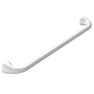 Weißer Spirella Vivawell Haltegriff, 80 cm, für mehr Sicherheit im Bad.