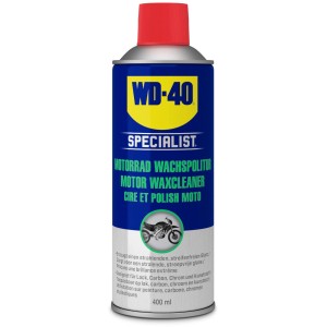 WD-40 Specialist Motorrad Wachspolitur 400ml für Lackreparatur und Karosseriepflege.