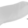 Verpacktes Moskitonetz, 2,50x12,5m, weiß, im Nylonsack für Insektenschutz.