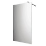 Glasdeals Walk-In Duschwand 120 x 200 cm AQUOS-MIRROR-3433