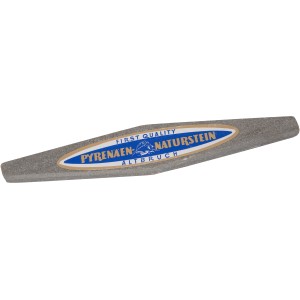 Natur-Wetzstein La Royale aus Naturstein zum Schärfen von Gartenscheren und Sensen.