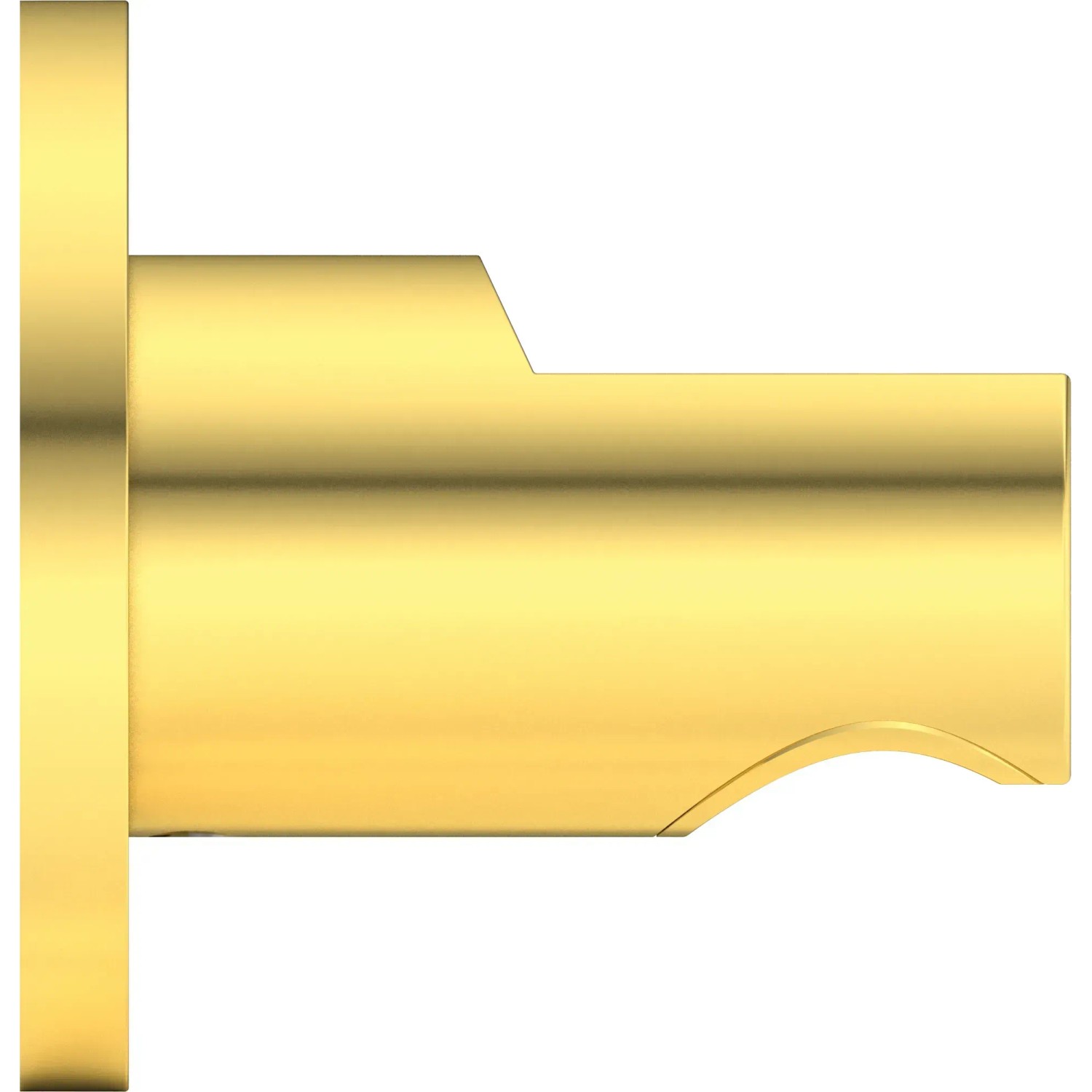 Ideal Standard Brausehalter Idealrain Atelier, rund, gebürstetes Gold.