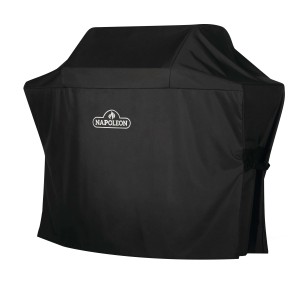 Schwarze Napoleon Abdeckhaube für Gasgrill Legend 365 & 425. Grillutensil zum Schutz vor Wettereinflüssen.