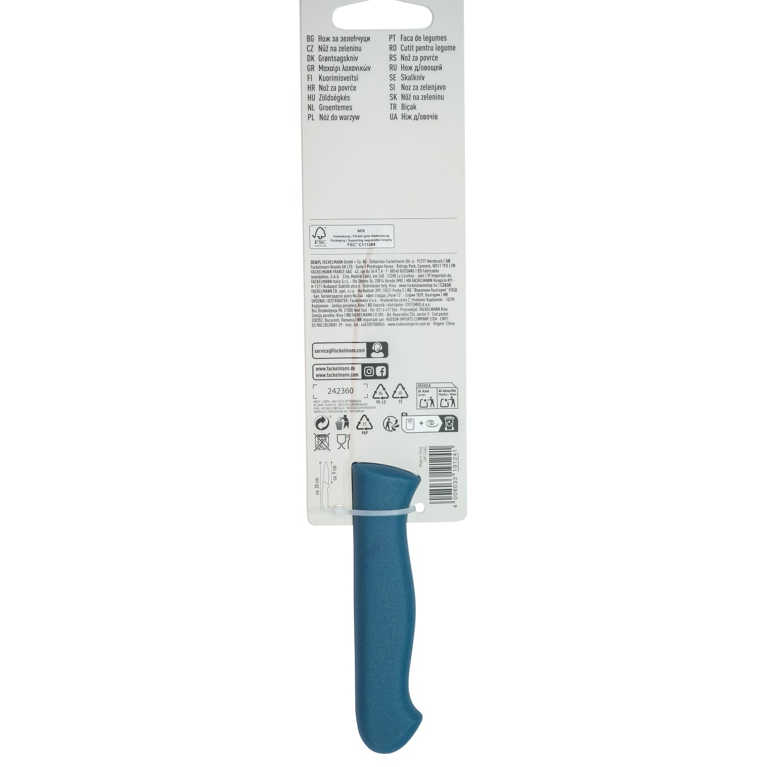 Fackelmann Gemüsemesser Essential 19 cm_8