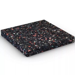 Karibu Unterlagepad 8 mm Stark 7 x 7 cm Gummi Packung m. 120 Stück