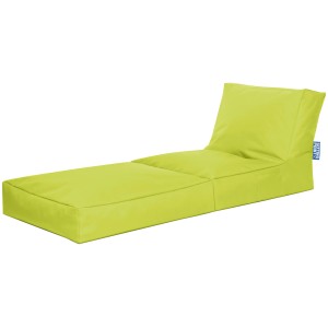 Grüner Sitting Point Sessel Twist Scuba, 300 l, für Indoor & Outdoor. Bequemer Sitzsack zum Relaxen.