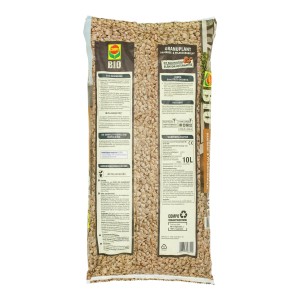 Sack Compo BIO Granuplant® Drainage- und Pflanzgranulat, 10l, Bimsgranulat für Hydrokultur.
