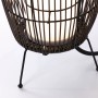 Paulmann LED Lichtobjekt Basket, braun, für Außen: Dekorative Gartenleuchte im Rattan-Look.