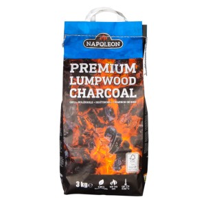 Napoleon Blackstone Premium Holzkohle 3 kg