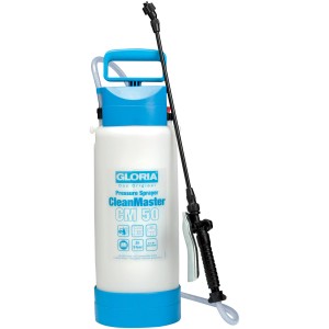 Gloria Drucksprühgerät CleanMaster CM 50, 5L Füllinhalt, mit Sprühlanze und Schlauch.