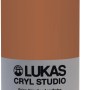 Lukas Cryl Studio Acrylfarbe Terra di Siena gebrannt, 250ml Flasche.