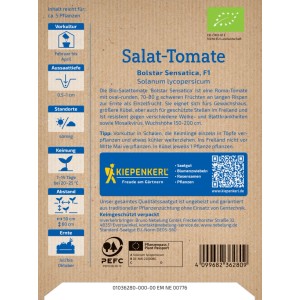 Kiepenkerl Saatgut BIO Salat-Tomate Bolstar Sensatica F1