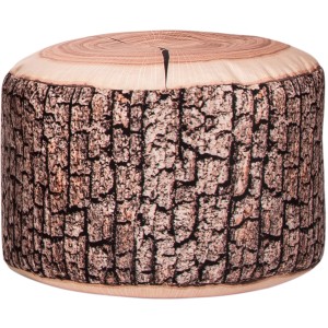 Sitting Point Hocker Wood 60 l Natur Holzoptik-Muster