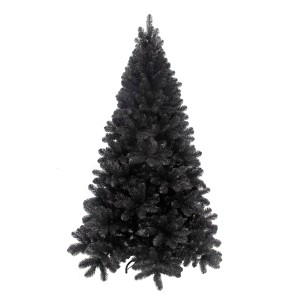 Schwarzer, künstlicher Triumph Tree Weihnachtsbaum Tuscan, 120 cm hoch.