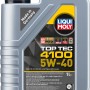 Liqui Moly Top Tec 4100 5W-40 Motoröl, 1 Liter Gebinde.