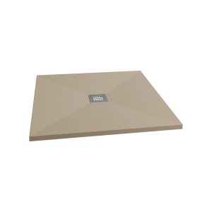Schulte Duschwanne ExpressPlus Extraflach Quadrat 90 cm x 90 cm Sand