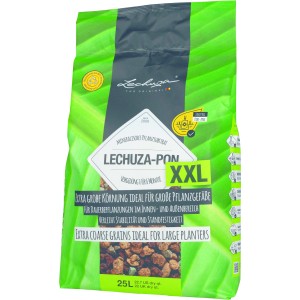 Lechuza Pon XXL Pflanzsubstrat, 25L Sack für Hydrokultur und große Pflanzgefäße.