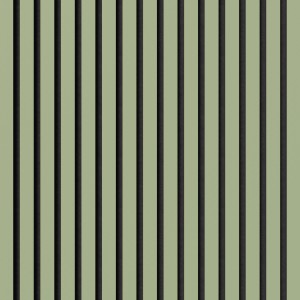 Akustikpaneel Lino Pistacio, MDF schwarz, Filz schwarz, 60x120cm, 2 Stück