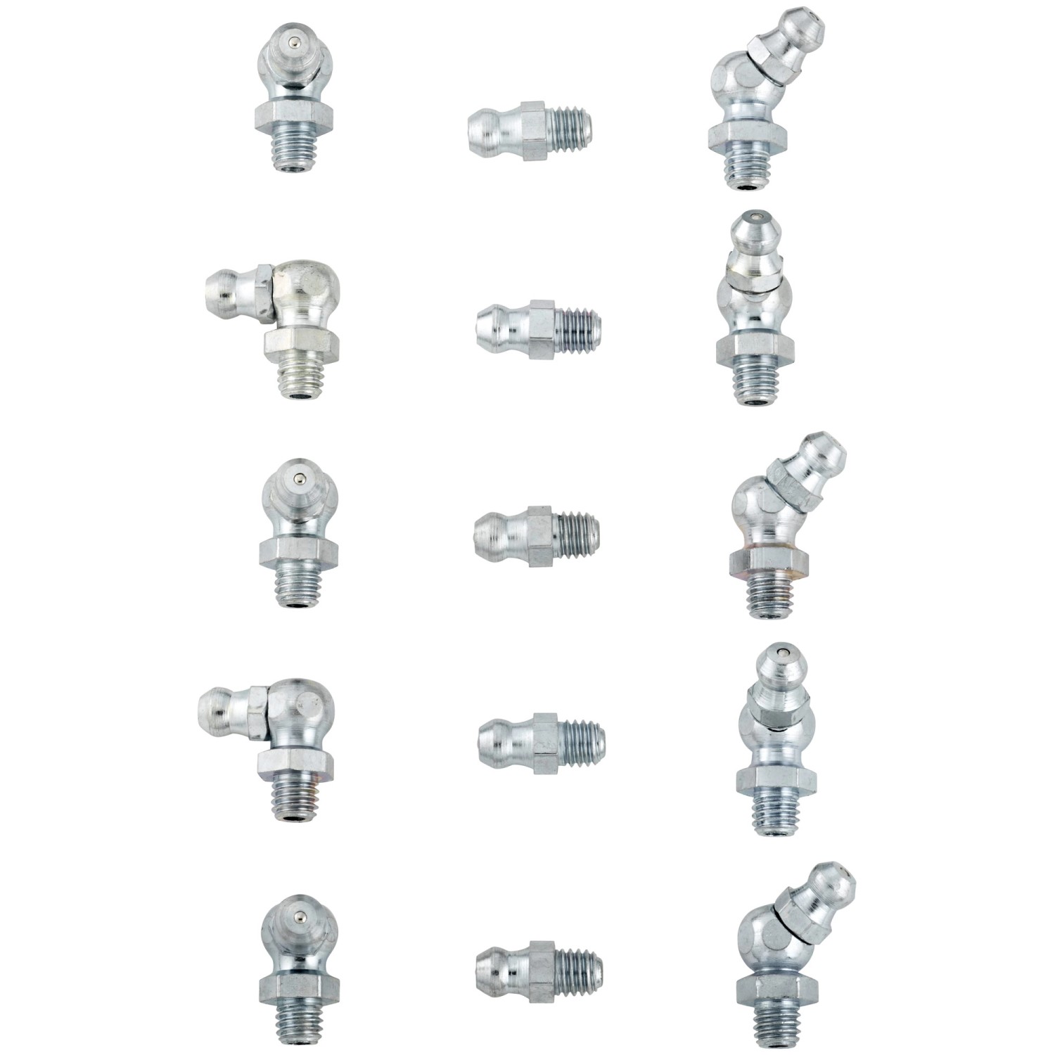 60-teiliges Schmiernippel-Set - Vollständige Auswahl Für Auto & Industrie