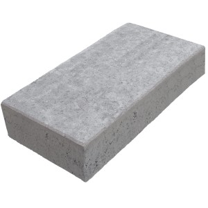 Diephaus Blockstufe Grau, 80x36x16 cm, für Treppen und Gartenwege.