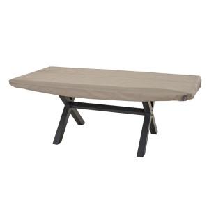 Siena Garden Schutzhülle für Tisch Plus 220 cm x 110 cm x 15 cm Beige