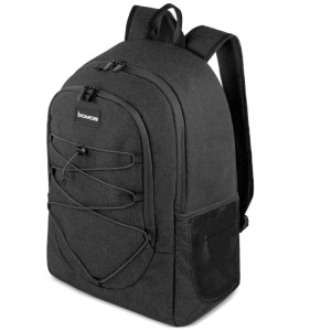 Bomoe IceBreezer KR50 Kühlrucksack, 35 Liter, anthrazit, mit Außentasche und Netz-Flaschenhalter.