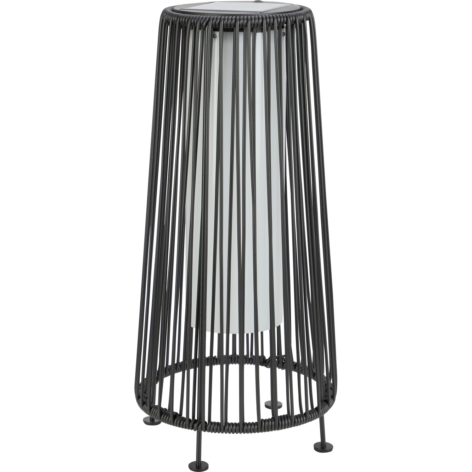 Solar-LED-Dekoleuchte Aviano Schwarz Warmweiß 45 cm x 21 cm x 21 cm_2