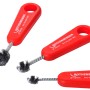 Rothenberger Kupferrohr-Innenbürsten Set, verschiedene Größen zum Reinigen von Kupferrohren.