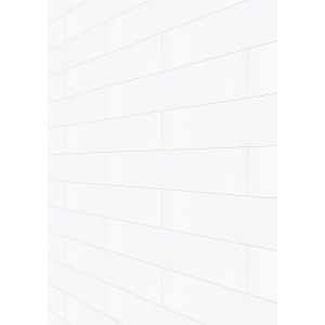 Weiße Hochglanz Wandpaneele von Kronoflooring, Dekor-Paneele für die Wandgestaltung.