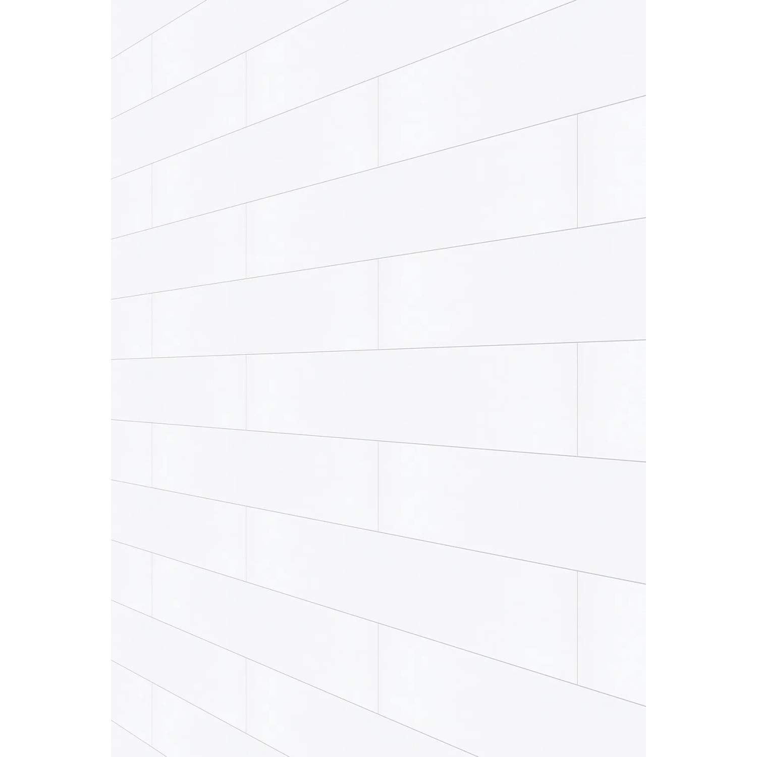 Weiße Hochglanz Wandpaneele von Kronoflooring, Dekor-Paneele für die Wandgestaltung.