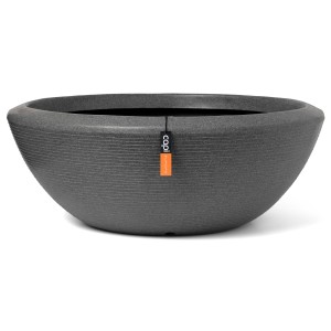 Capi Pflanzschale Niedrig Granite Ø 61 cm x 25 cm Anthrazit
