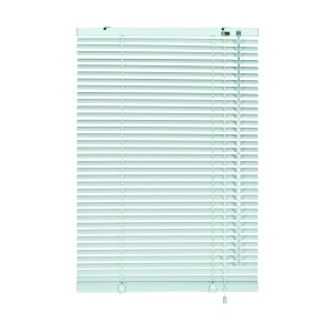 Weiße Gardinia Aluminium Jalousie, 40x175 cm, für Fenster, Lichtregulierung und Sichtschutz.