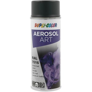 Dupli-Color Aerosol Art RAL 7016, seidenmatt, 400ml Dose für Lackreparatur.