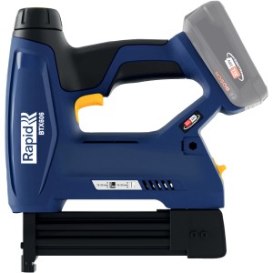 Rapid Akku-Tacker BTX606 18 V, blau/schwarz, mit Akku. Ideal zum Heften von Holz, Leisten und Verkleidungen.