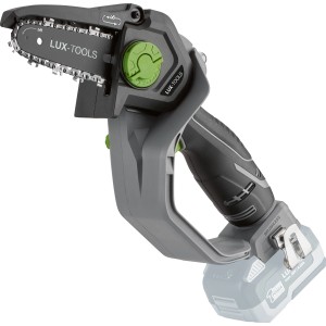 LUX-TOOLS Akku-Astsäge A-EAS-20/154 aus dem 1 PowerSystem, eine leichte Akku-Kettensäge.