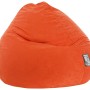 Orangefarbener Sitting Point Sitzsack Easy mit 300 l Volumen.
