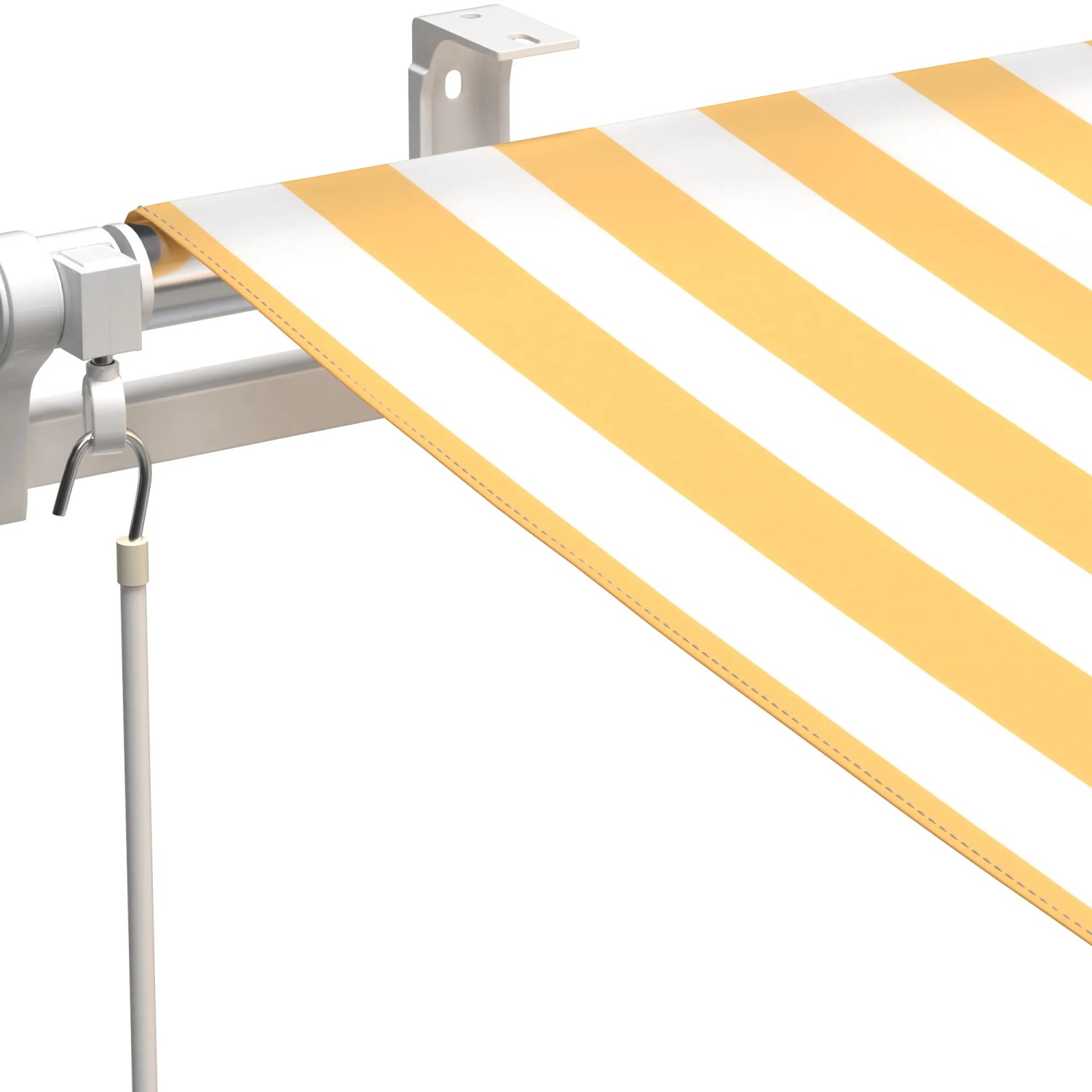 Gelenkarmmarkise Aventura 3x2m Gelb-Wei kaufen bei OBI