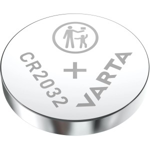 Varta CR2032 Knopfzelle, 2er-Pack. Batterie für Fernbedienungen, Autoschlüssel und mehr.