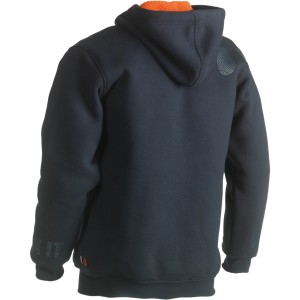 Marineblauer Herock Sweater Odysseus mit Kapuze, Arbeitskleidung.