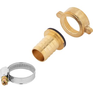 Schlauchverbinder 19 mm (3/4") x 25 mm (1") Messing