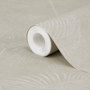 Rolle der beigen LOOKS by Wolfgang Joop Vliestapete Palm Deluxe mit Palmenmuster.