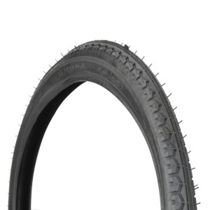 Schwarzer Fischer Fahrradreifen Straße, 45,72 cm (18 Zoll), Profil für guten Grip.