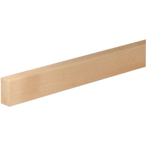 Rohe FN Neuhofer Flachleiste aus Buche, 20x40x950 mm, ideal für Bastelarbeiten.