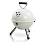 Activa Kugelgrill Mallorca, Ø 30 cm, creme, mit Edelstahlbeinen und Luftregulierung.