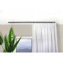 Deco-Raum Gardinenschiene nach Maß 1-Lauf Square Schwarz 110cm_6