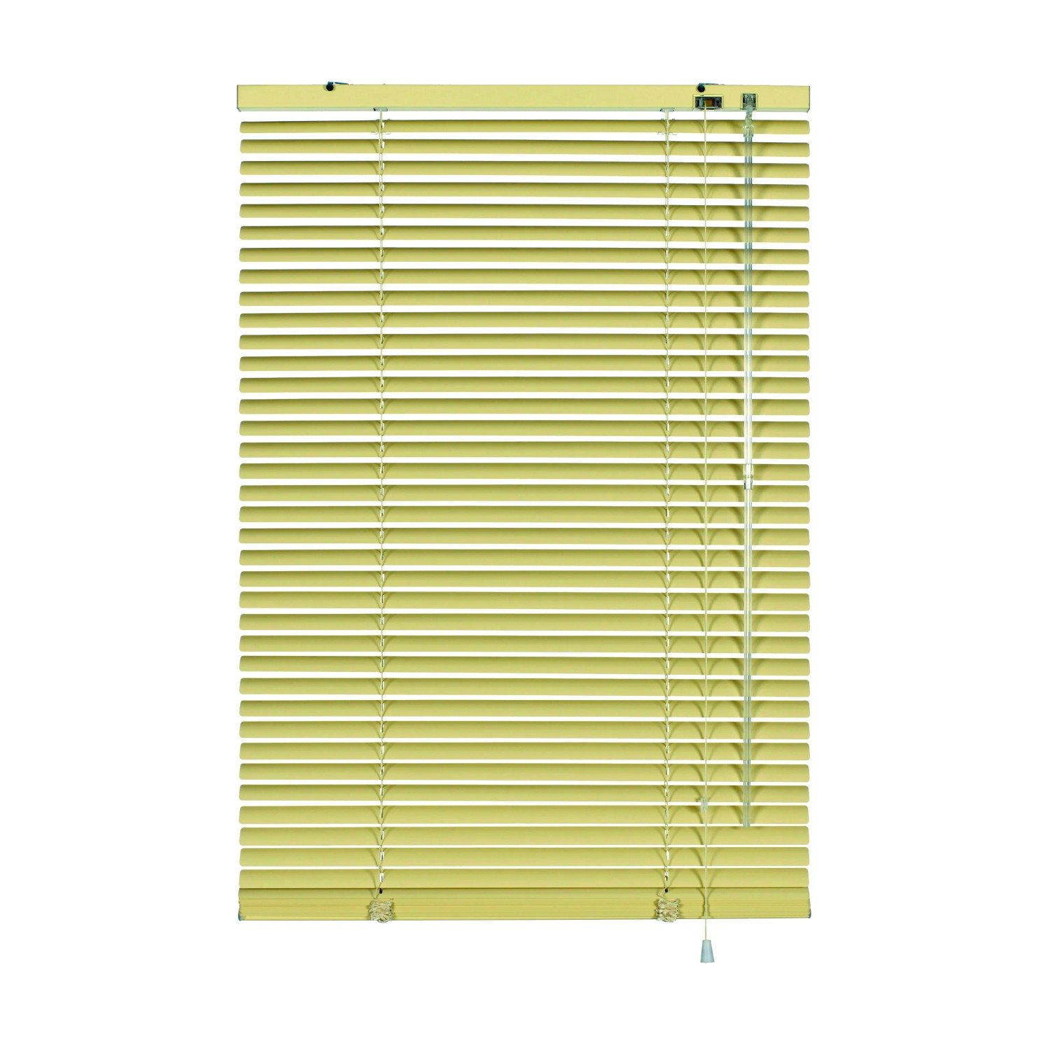Beige Gardinia Aluminium Jalousie, 120x175 cm, für Fenster, Sonnenschutz.