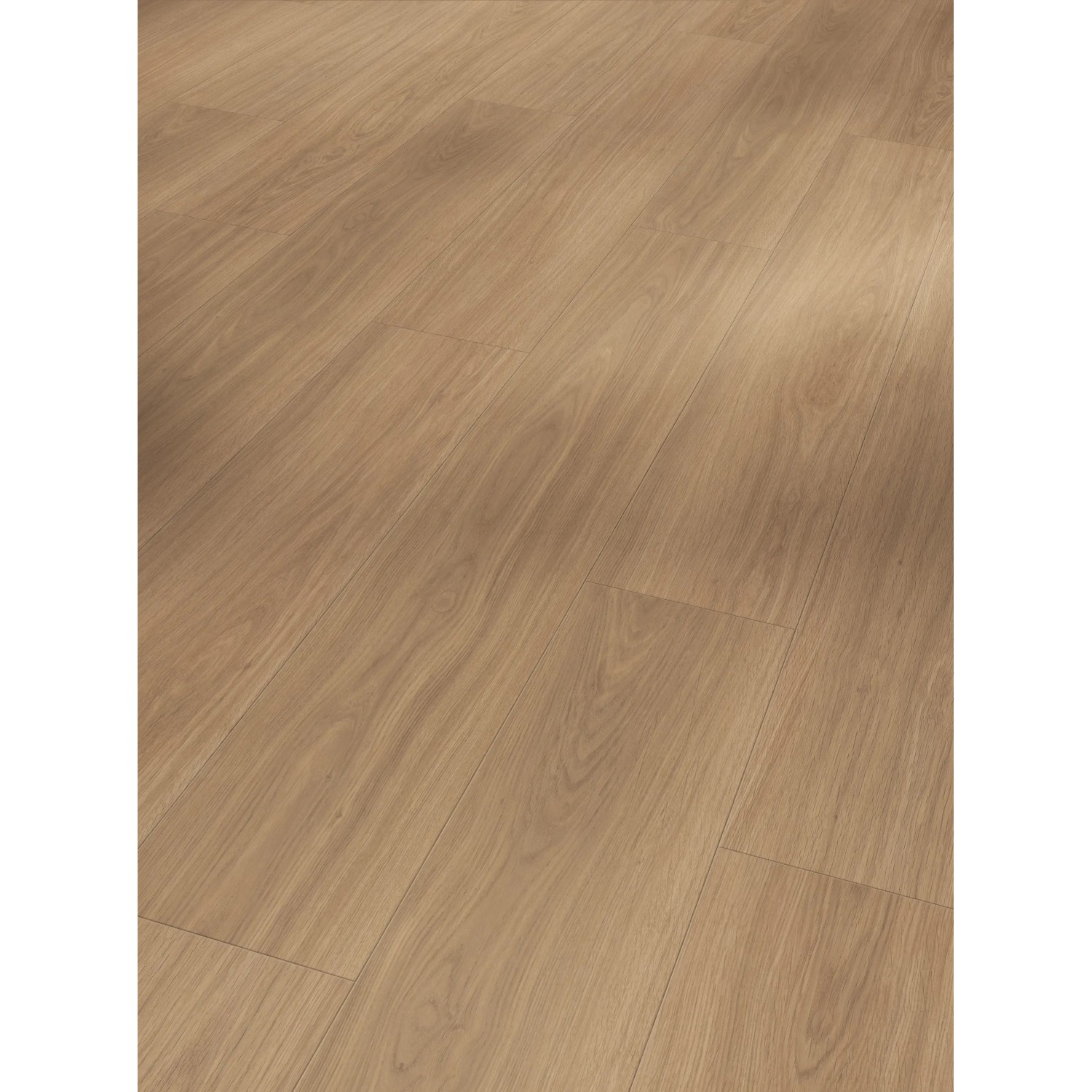 Parador Vinylboden Modular One Eiche Artemis Karamellbraun mit Eleganzstruktur.