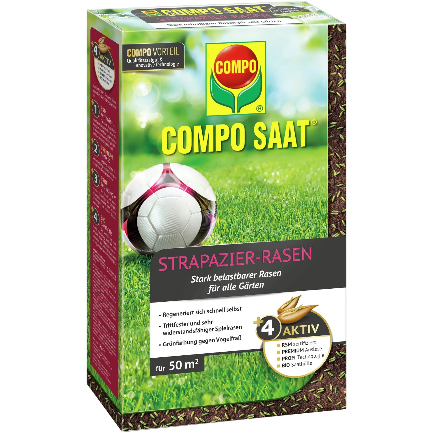 Compo Saat Strapazier-Rasen 1 kg kaufen bei OBI